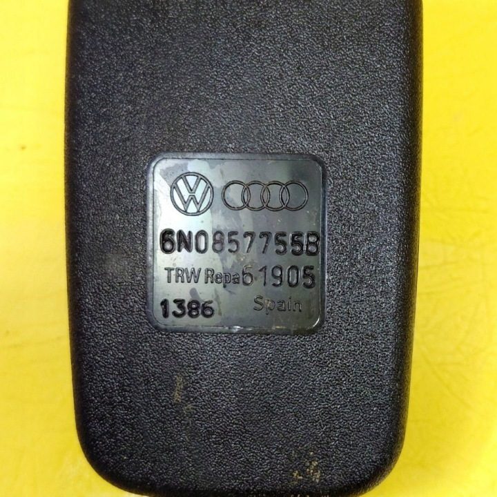 Замок ремня безопасности левый передний Volkswagen Polo III 6N 6N2 NR1221, фото 4