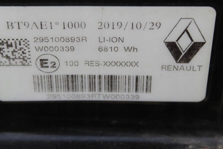 Батарея 295100893R Renault OE, фото 2