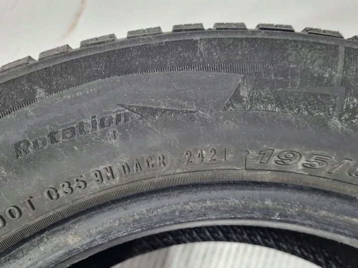 2× Шина зимняя Nexen Winguard 195/65R15 91 H сцепление на снегу (3PMSF), фото 10