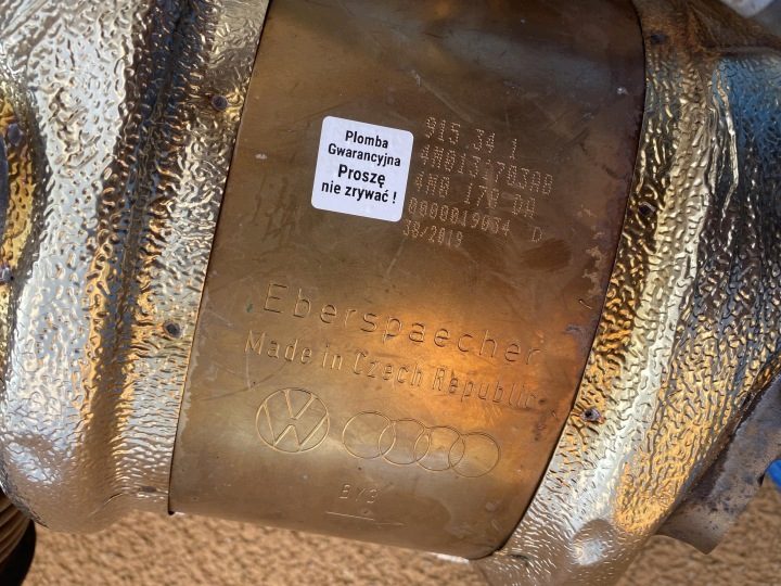 Audi SQ7 SQ8 4M 4M0131765S DPF FAP катализатор датчик Sąda разборка, фото 3