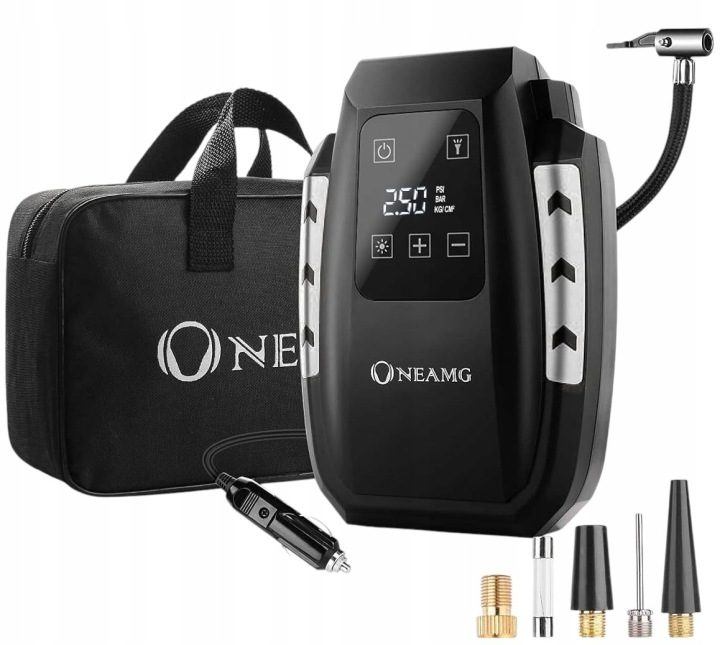 ONEAMG Компрессор 12V 150 PSI Z Ekranem Dotykowym И Oświetleniem LED, фото 1