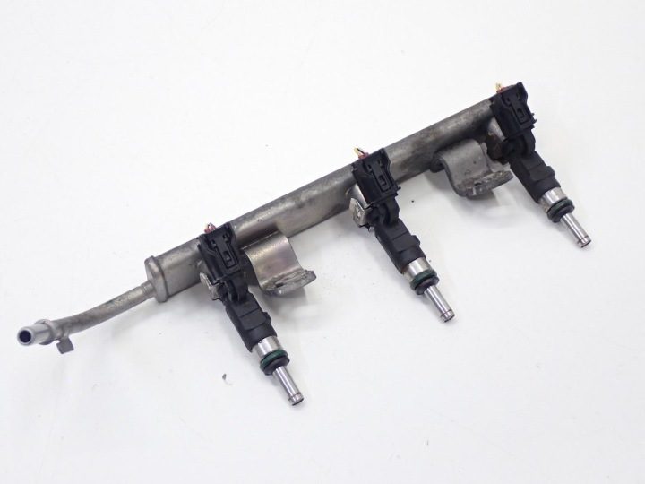 ТОПЛИВНАЯ РАМПА ФОРСУНКИ КОМПЛЕКТ MITSUBISHI SPACE STAR II 1.2MIVEC 3A92 21 г., фото 1