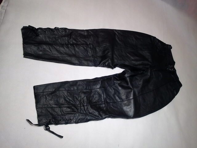 H&M HENNES&MAURITZ КОЖА НАТУРАЛЬНАЯ LINING NYLON ROZM.38, фото 3