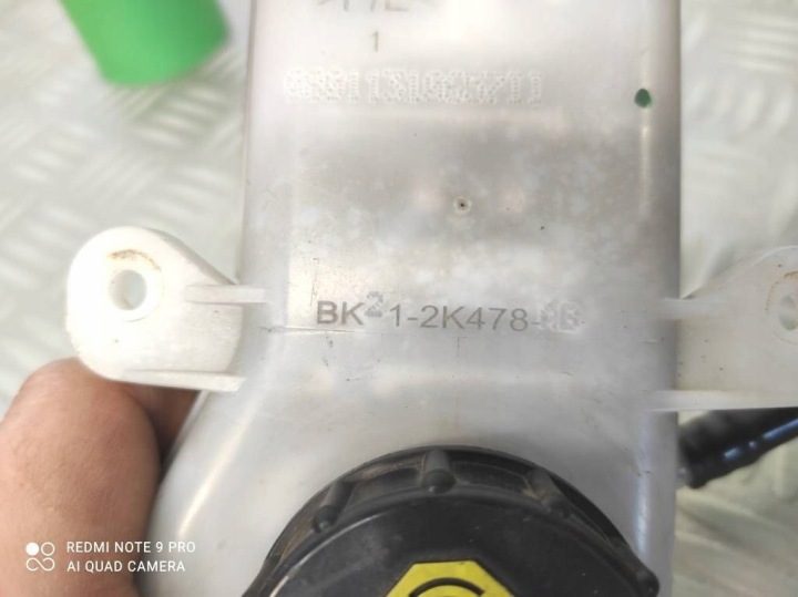 БАЧОК ТОРМОЗНОЙ ЖИДКОСТИ FORD TRANSIT CUSTOM BK12K478, фото 10