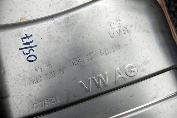 ЗАДНИЙ ГЛУШИТЕЛЬ VW GOLF VII 7 R20 5Q6253611BH, фото 7
