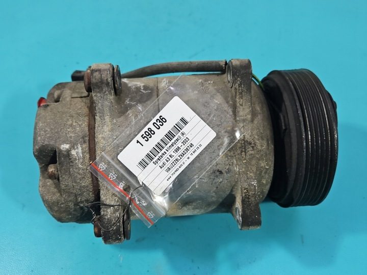 Компрессор кондиционера Audi A3 8L 1,6 8V 1J0820803B, фото 5