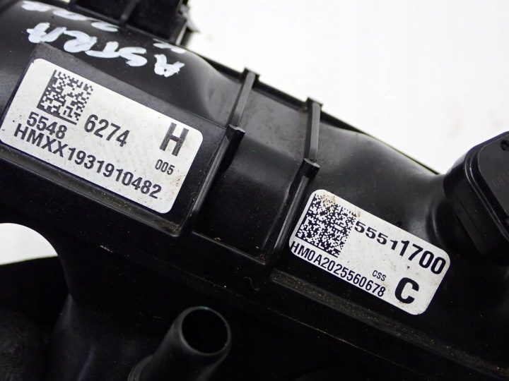 Впускной коллектор оригинал 55511700 55486274 Opel Astra V K 1.2 турбо LIH 20 г., фото 4