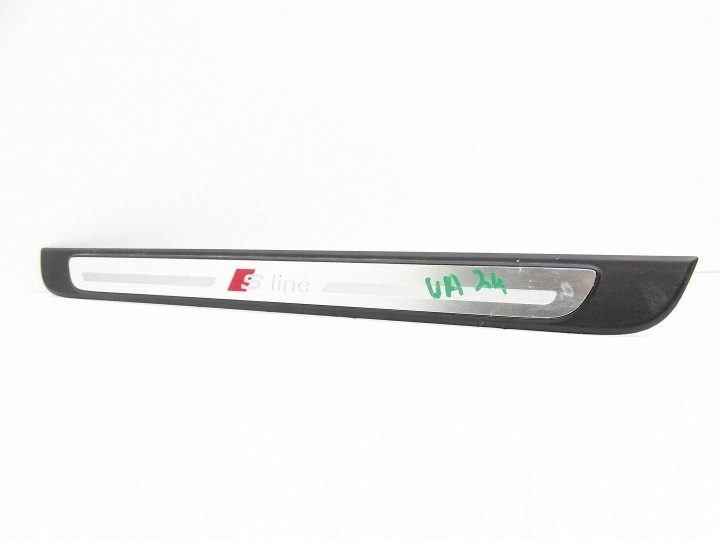 НАКЛАДКА ПОРОГА ЛЕВАЯ ПЕРЕДНЯЯ S-LINE AUDI A3 8V 8V4853491B, фото 2