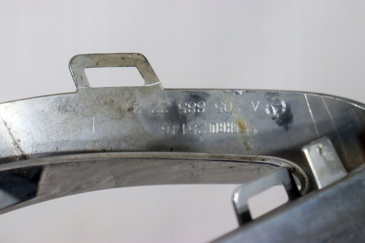 ХРОМ МОЛДИНГ ВЫХЛОПА DYFUZORA L MERCEDES W177 W205 W213 W238 W247 W253 W257, фото 8