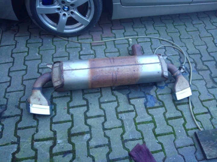 BMW G30 G31 глушитель m пакет дроссельная заслонка, фото 1