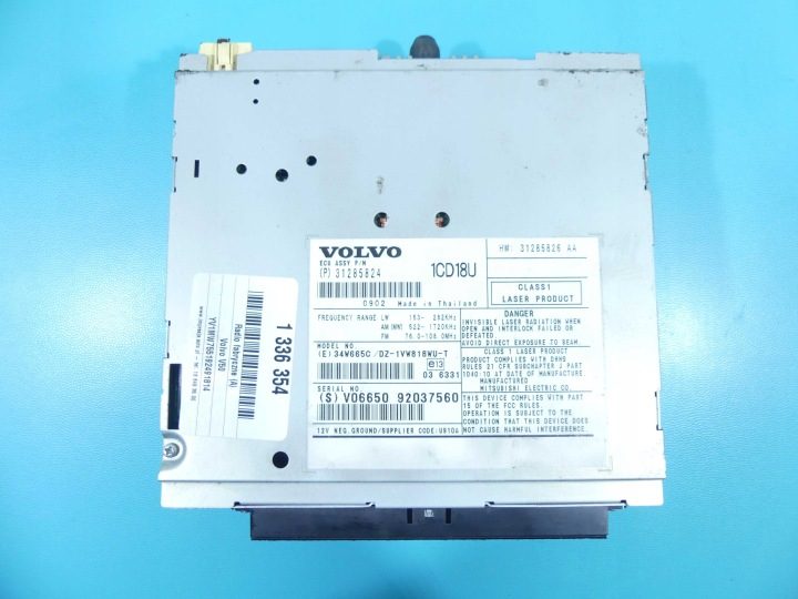 МАГНИТОЛА ШТАТНАЯ VOLVO V50 S40 II 31285824, фото 3