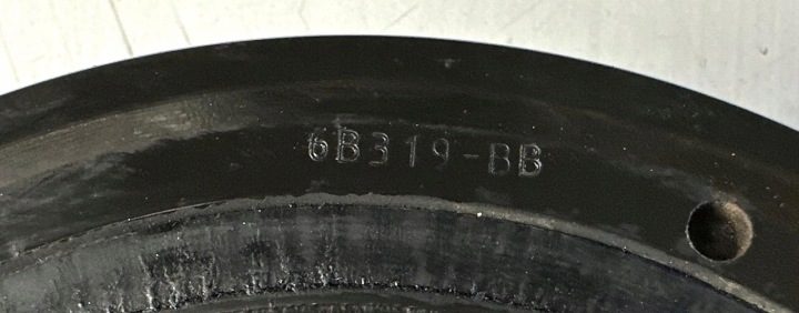 Шкив FORD TRANSIT 2.0 TDCI 6B319-BB 6B319-BA KP19, фото 4