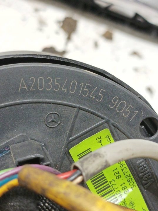 Переключатель шлейф Airbag 0004622623 A2035401545 Mercedes C-класс II W203, фото 6