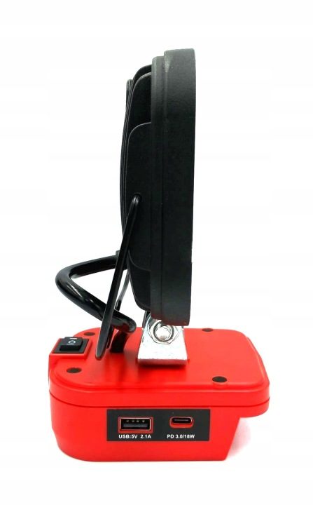 1120LM Cordless Spotlight Flashlight LED Work Light USB Фонарей для Milwaukee, фото 2