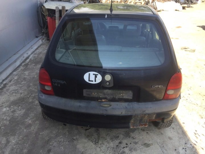 Opel Corsa выпускной коллектор 1995 1.4L 90400043, фото 9