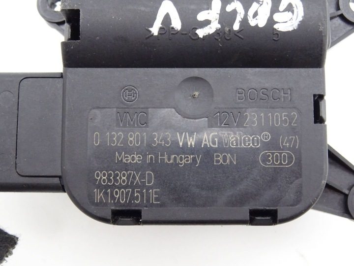 МОТОРЧИК ВЕНТИЛЯТОРА ПЕЧКИ VW GOLF V 1K1907511E / 0132801343 NR838, фото 2