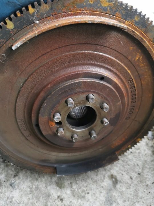Mercedes w124 сцепление корзина колесо m102 2,0b 1020321601 бензин, фото 5