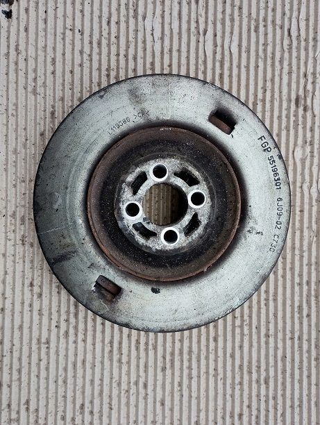 4× Шкив коленвала Opel Fiat Saab Alfa 55196301, фото 1