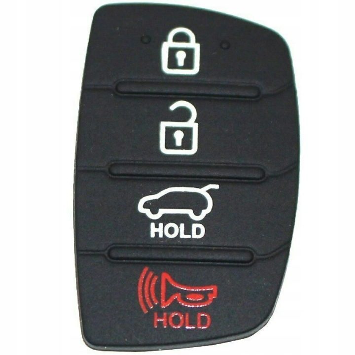 2X Hyundai 4 Button Replacement Rubber Ключ Pad Repair для Hyundai Remote Fo, фото 1