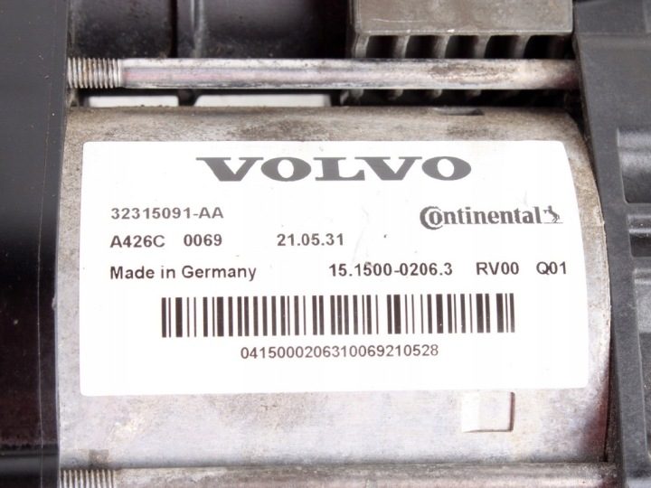 Компрессор подвески Volvo S90 V90 XC40 XC60 XC90 II 32315091, фото 3