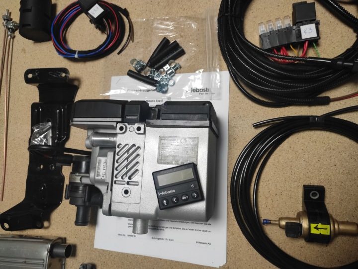 Webasto PEUGEOT Partner 1.6HDI панель приборов Thermo Top C 5 кВт 12V ANALOG!, фото 2