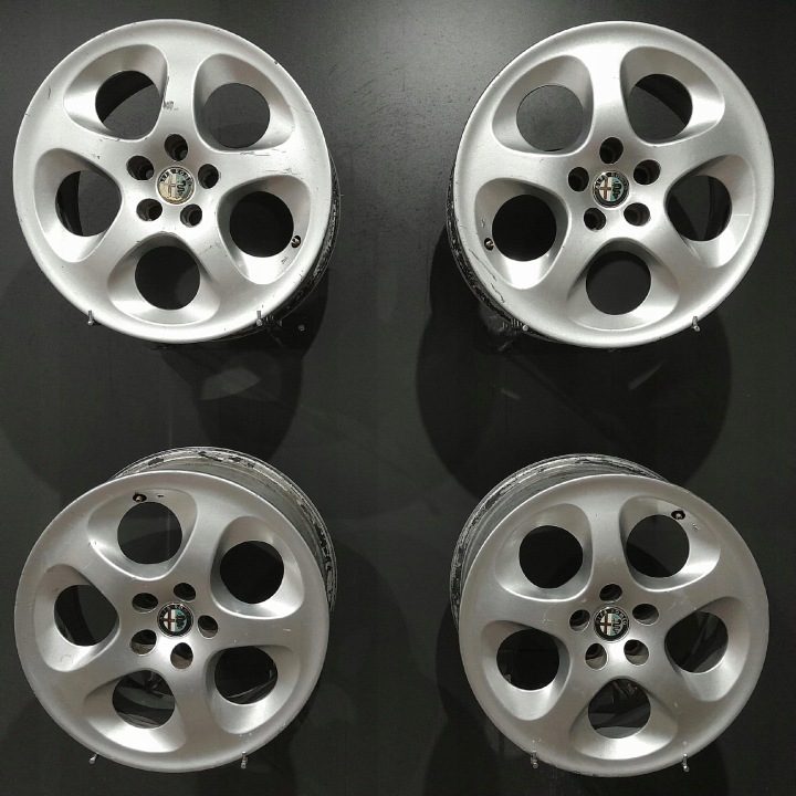 4× Литой диск Alfa Romeo OE 147 6.5" x 16" 5x98 ET 41,5, фото 1