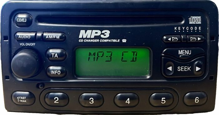 Автомагнитола Ford Transit Mondeo Focus Galaxy 1-DIN, фото 1