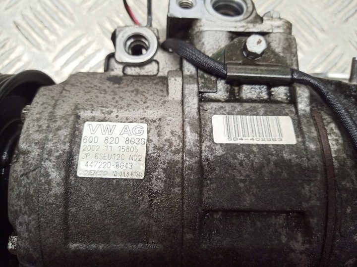 КОМПРЕССОР КОНДИЦИОНЕРА VW POLO IV 9N 1.2 6Q0820803G, фото 3
