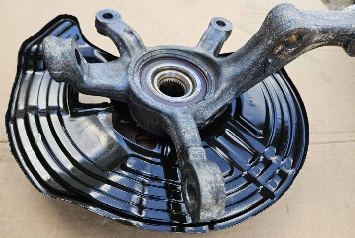 Правый передний поворотный кулак со ступицей Mercedes W117 W176 W246 A2464210820, фото 7