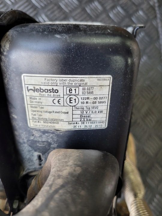 Webasto 9024093B 9024094B Range Rover III Sport L320 рестайлинг 3.0 дизель, фото 4