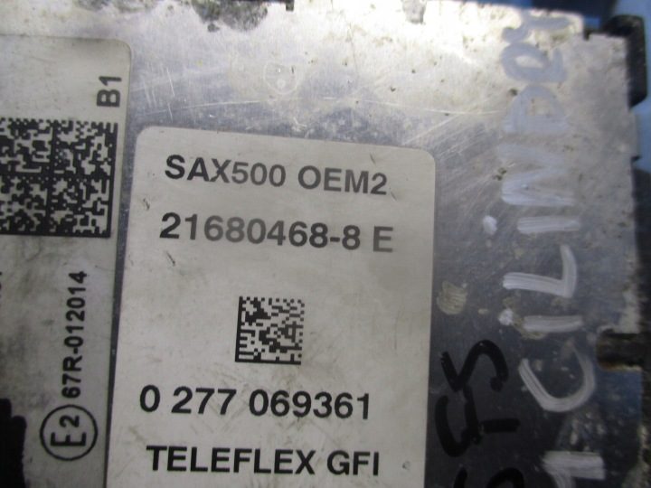 БЛОК УПРАВЛЕНИЯ ГБО 4-CYLINDROWY TELEFLEX SAX500 216804688E, фото 2