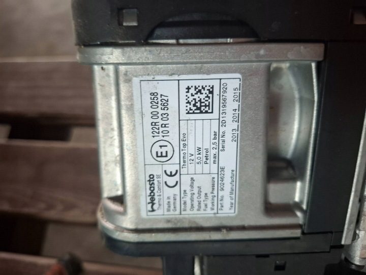 АВТОНОМНЫЙ ОТОПИТЕЛЬ WEBASTO VW GOLF VII 5Q0815005K 9024623F Оригинал WLKP, фото 13