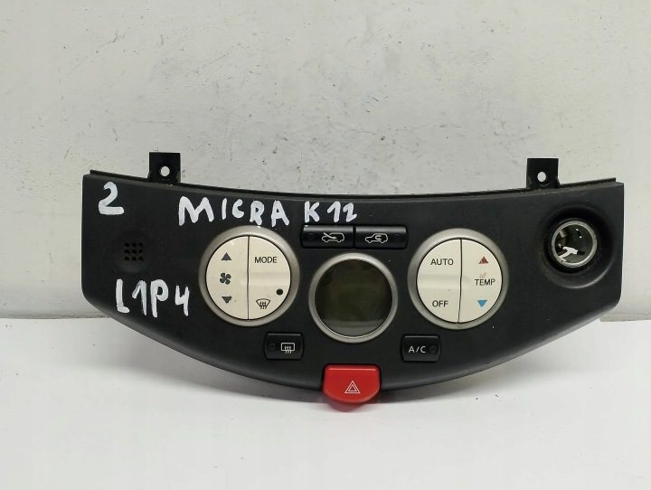 Блок управления климатом кондиционера Nissan Micra K12 27500AX711, фото 1