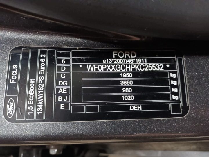 Ford Focus 4 Wagon 2018 - 2025 Моторчик дворников лобового стекла Y1DA, фото 9