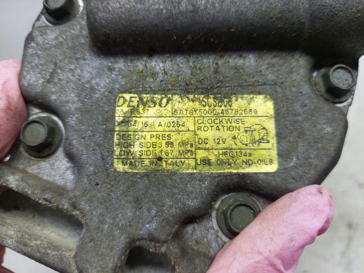FIAT STILO PUNTO II НАСОС КОМПРЕССОР КОНДИЦИОНЕРА 46782669, фото 8