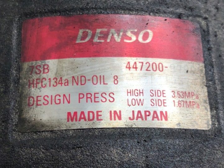 КОМПРЕССОР КОНДИЦИОНЕРА BMW E39 447200-9790 2.5 143 л.с. 96-04, фото 4