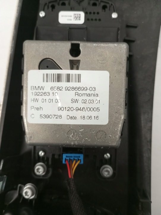BMW F10 F11 центральная консоль тоннель бардачок Idrive 9202948 9286699, фото 9