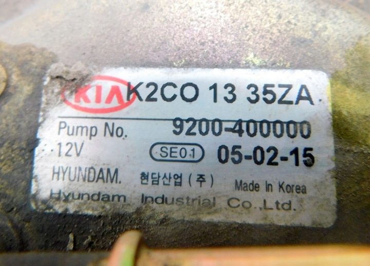 KIA CARENS II 2.0 05 г. ТОПЛИВНЫЙ НАСОС K2CO1335ZA 9200-400000, фото 9