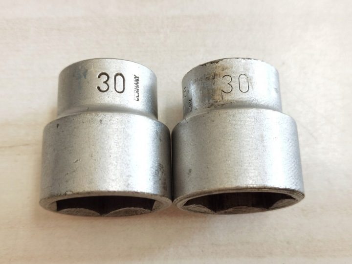 Насадка 1/2" 6-kątna RAHSOL No.15 30 мм, фото 2