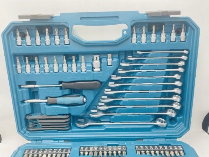 Комплект инструментов ручных Makita 221 элементов, фото 3