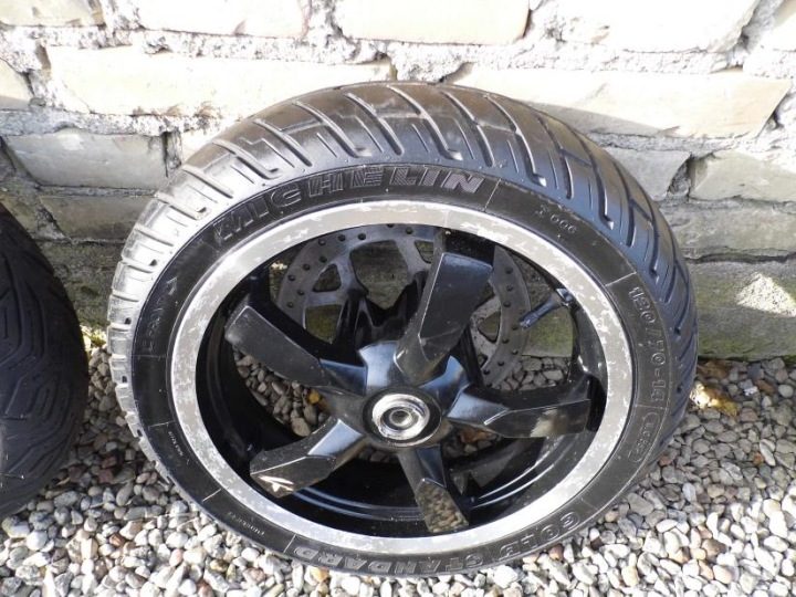 Peugeot Satelis 125 - колесо диск передний + шина Michelin 14", фото 1