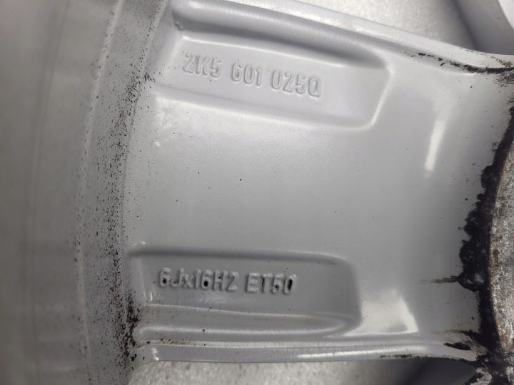Литой диск Volkswagen OE VW Caddy 2K (2003-2015) 6.5" x 16" 5x112 ET 50, фото 3