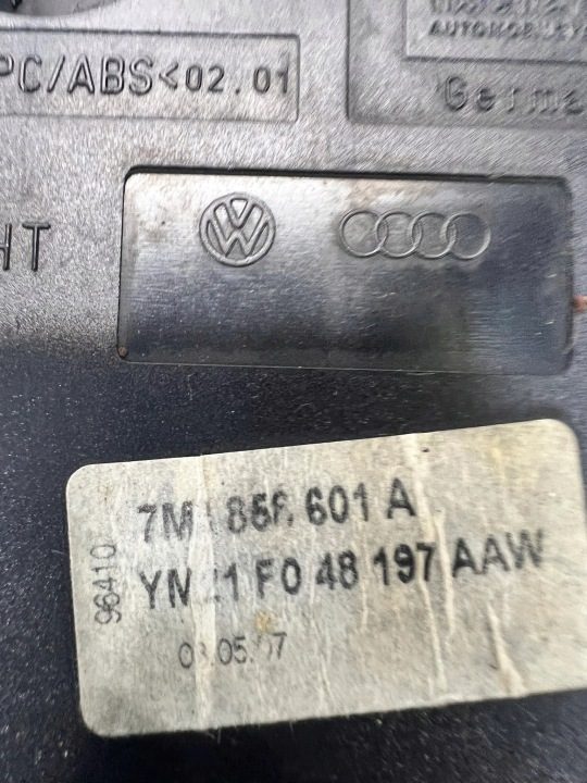 КРОНШТЕЙН БАРДАЧОК ДЛЯ СТАКАНОВ VW SHARAN 7M3858601A, фото 3