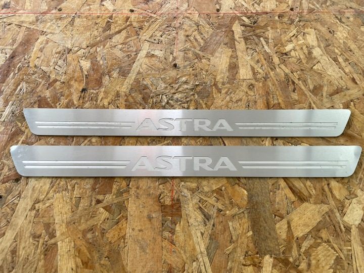 Накладка порога Opel Astra III H 04-14r. ОРИГИНАЛ НОВЫЙ 13173032 5164742, фото 2