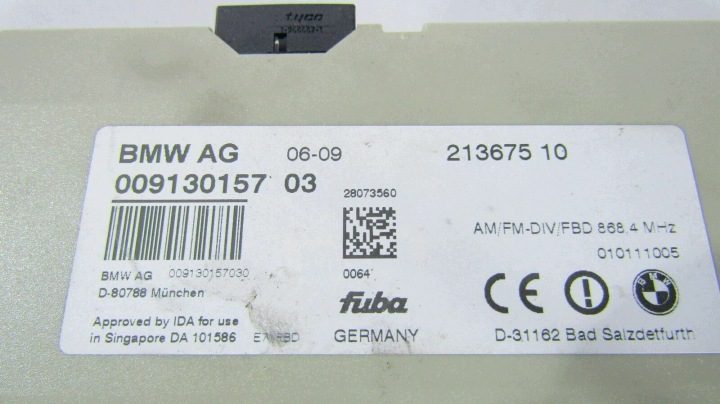 Усилитель антенный BMW X6 E71 65209130157, фото 6