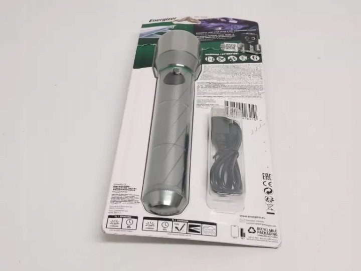 Energizer Vision HD Металл фонарик тактический LED 1200 lm с ładowaniem USB, фото 5