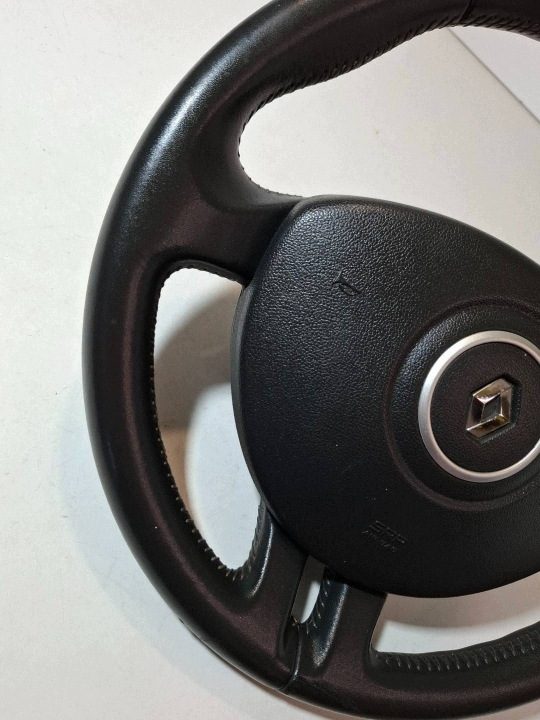 319.RENAULT CLIO III 3 05-12 РУЛЬ КОЖА ПОДУШКА БЕЗОПАСНОСТИ 8200344077A, фото 3