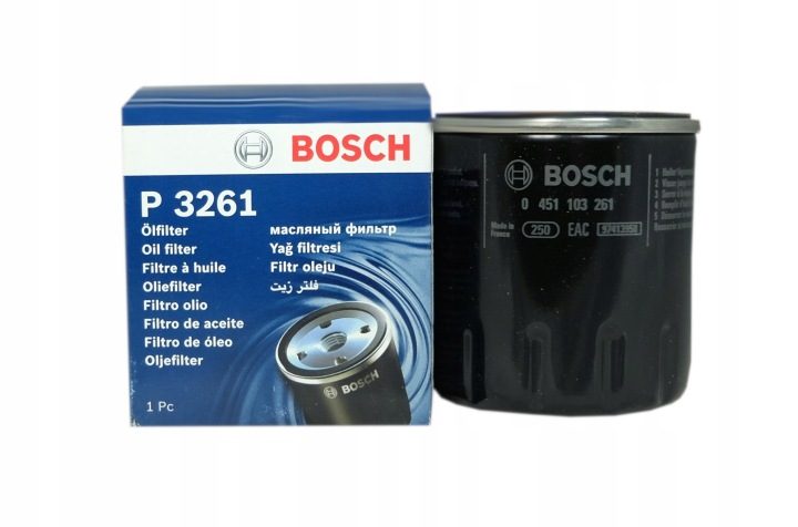 Фильтр Bosch P3261 + масло Total Ecs 5W30 PSA 2.0 HDi, BlueHDi, Hybrid4, фото 1