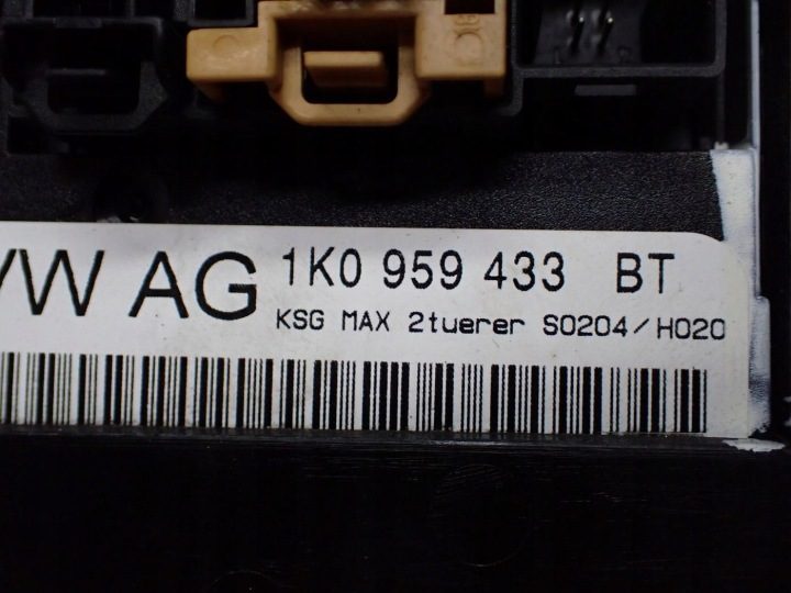 Блок управления комфорта 1K0959433BT 1K1907348A VW Scirocco 08 г., фото 3