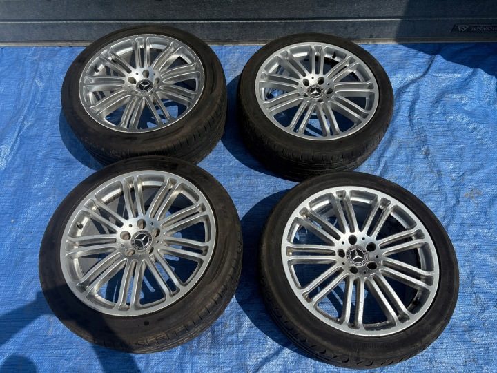 ДИСКИ ЛИТЫЕ ДИСКИ С ШИНАМИ 19" MERCEDES W221 CL W216 9,5 " / 8,5", фото 1